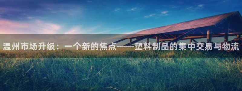 太阳集团网投：温州市场升级：一个新的焦点——塑料制品的集中交