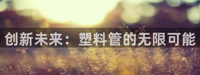 太阳gg平台：创新未来：塑料管的无限可能
