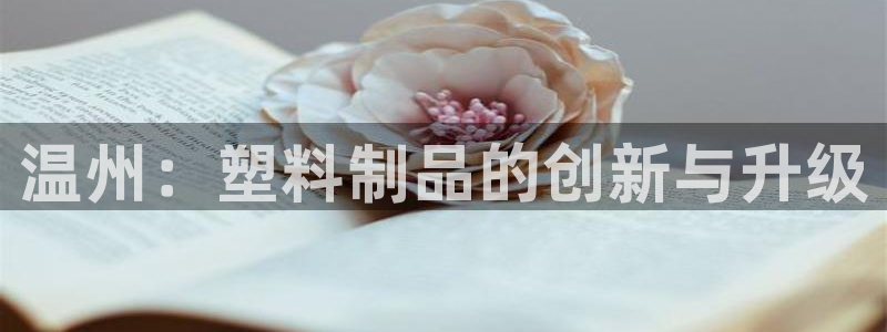 太阳集团官网：温州：塑料制品的创新与升级