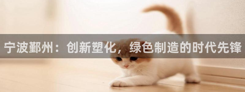 太阳影视公司：宁波鄞州：创新塑化，绿色制造的时代先锋