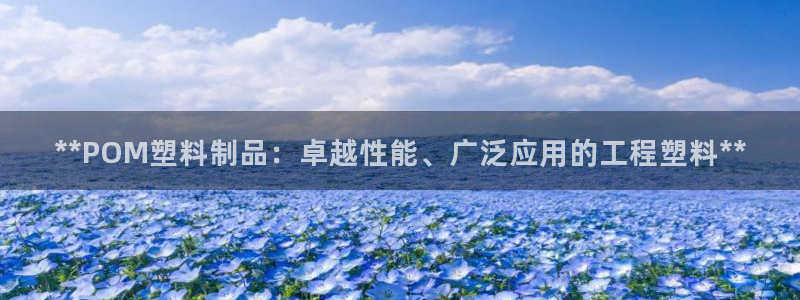 122cc太阳集成游戏：**POM塑料制品：卓越性能、广泛应